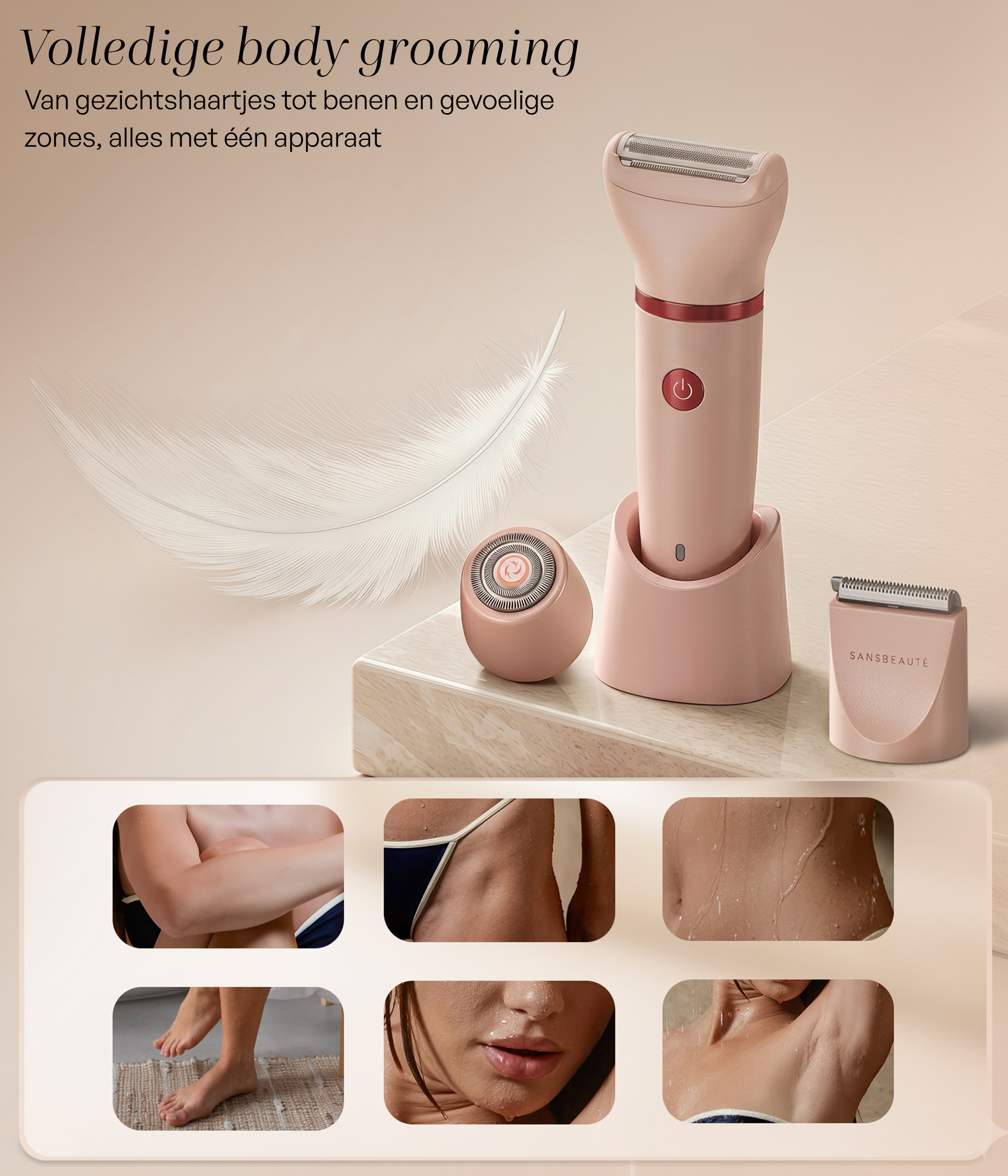SANSBEAUTÉ® 3 IN 1 DAMENRASIERER