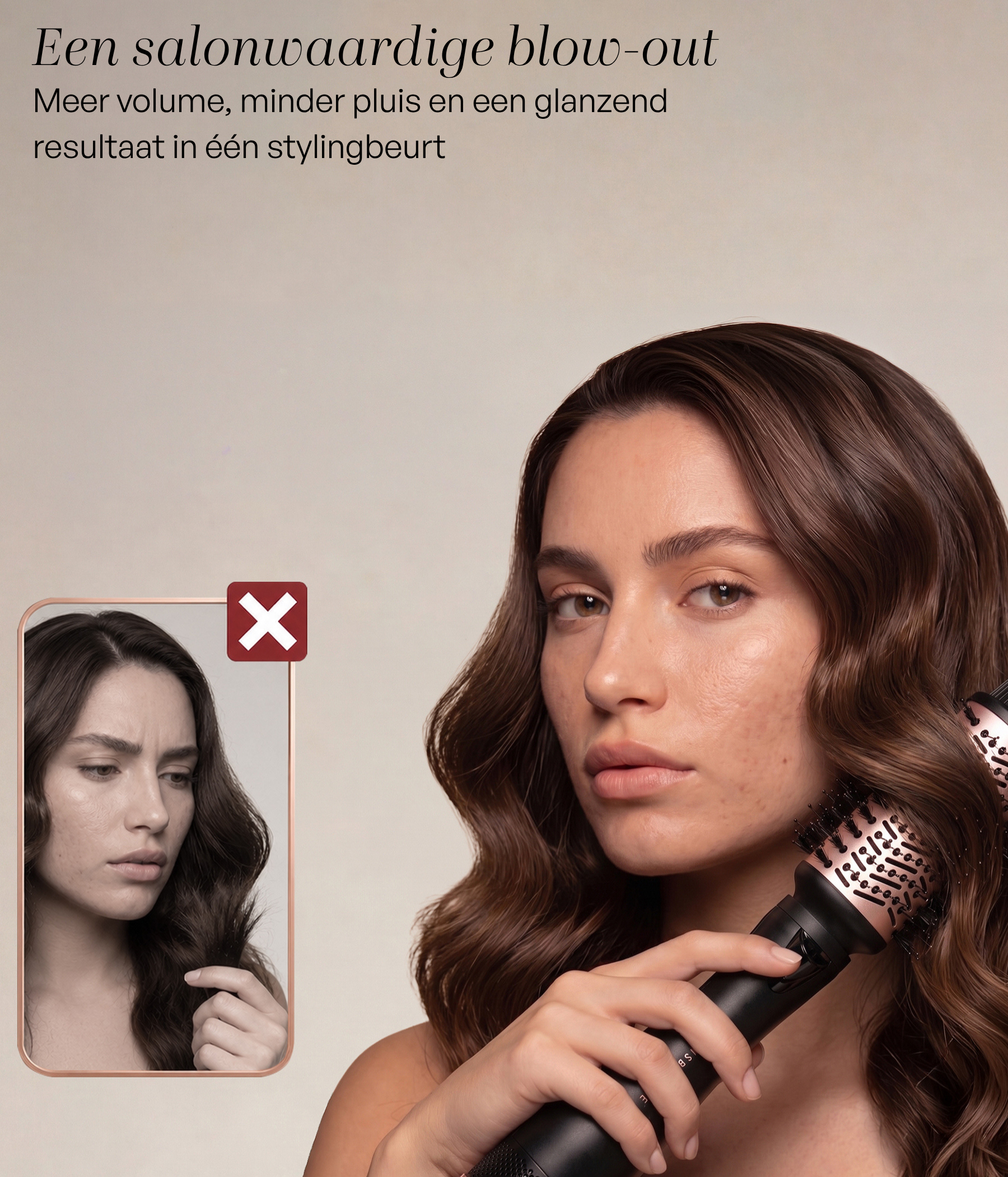 SANSBEAUTÉ® HAARTROCKENBÜRSTE - 4 IN 1