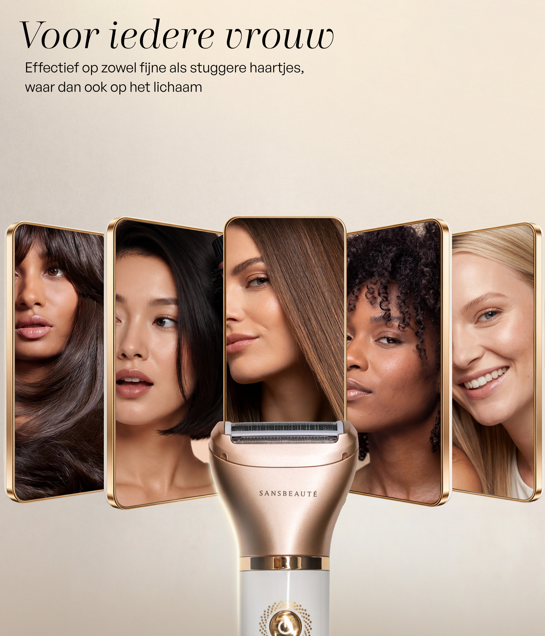 SANSBEAUTÉ® 2 IN 1 DAMENRASIERER