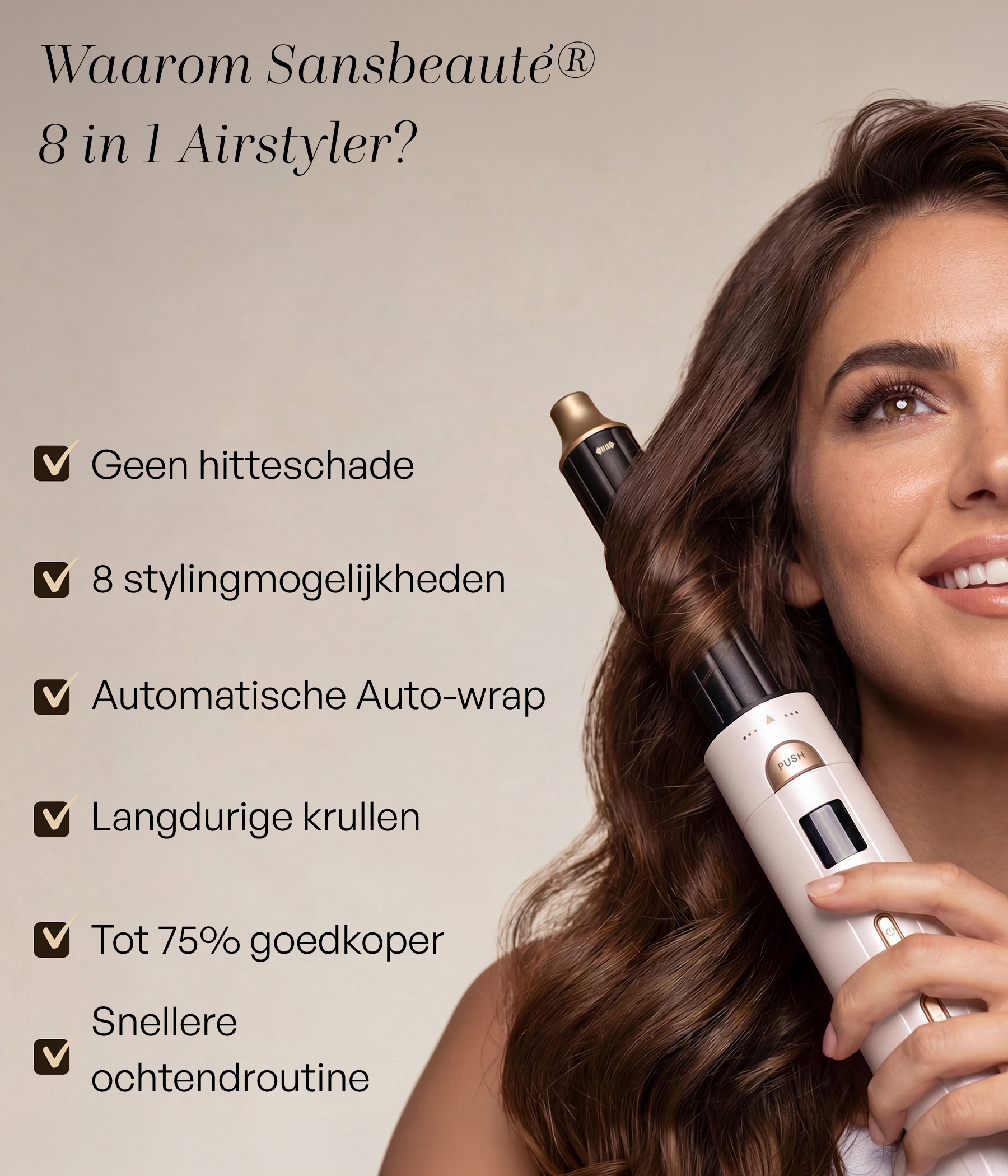 SANSBEAUTÉ® 8-IN-1 AIRSTYLER