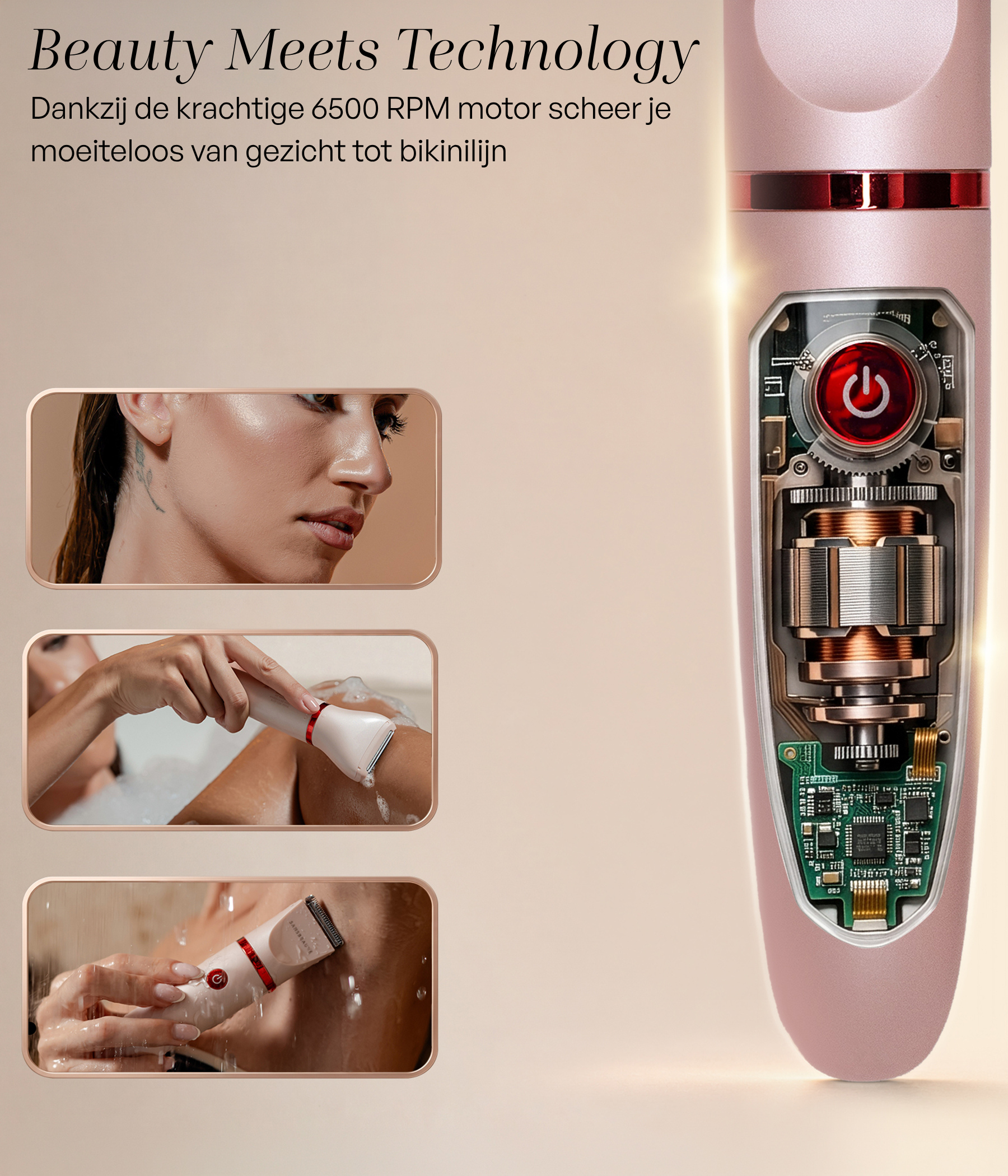 SANSBEAUTÉ® 3 IN 1 DAMENRASIERER
