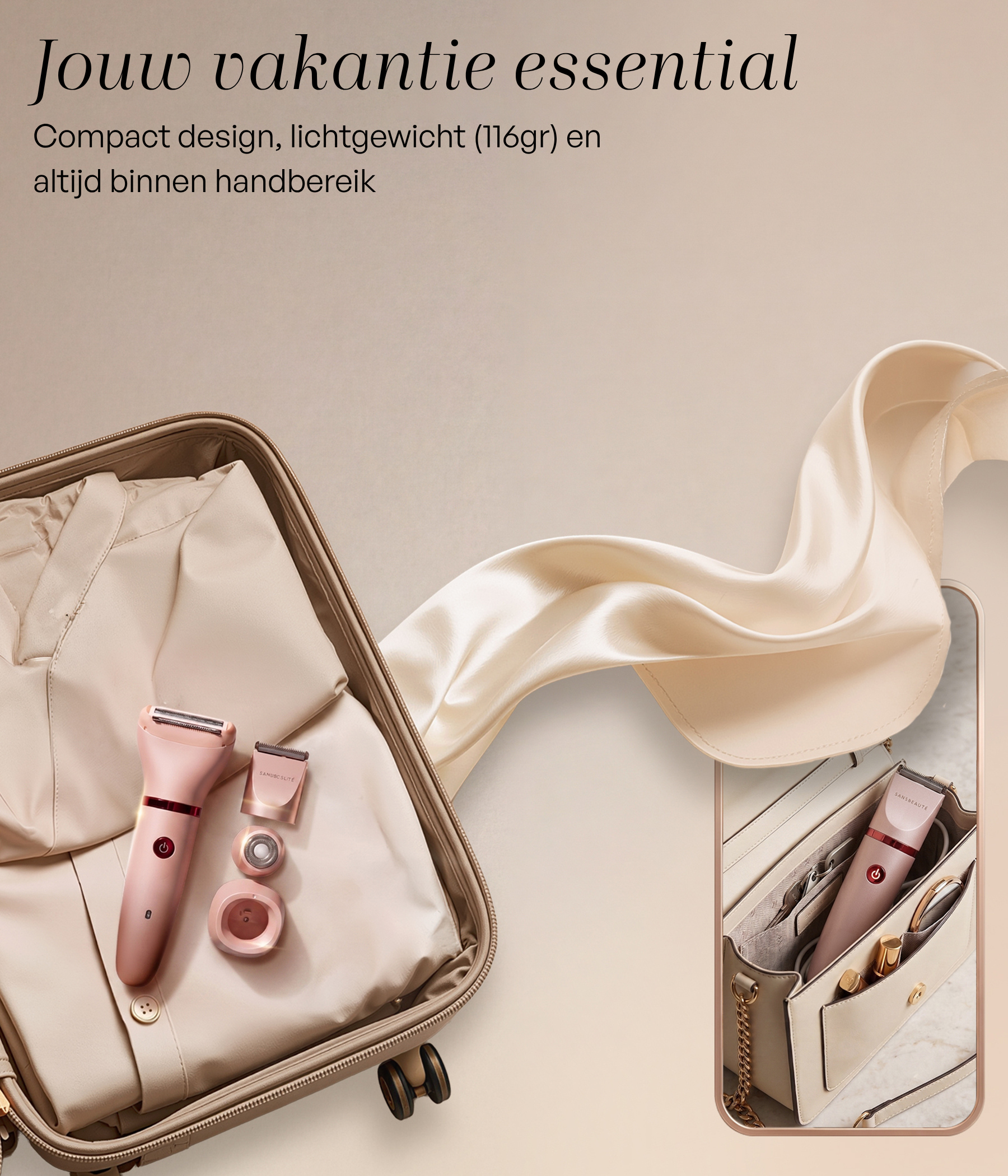 SANSBEAUTÉ® 3 IN 1 DAMENRASIERER