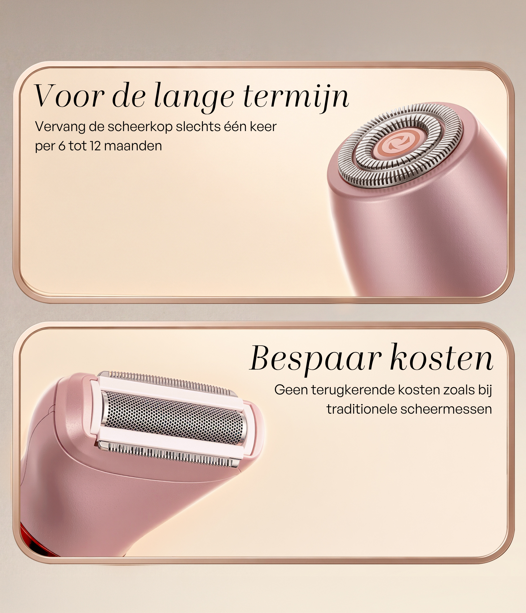 SANSBEAUTÉ® 3 IN 1 DAMENRASIERER