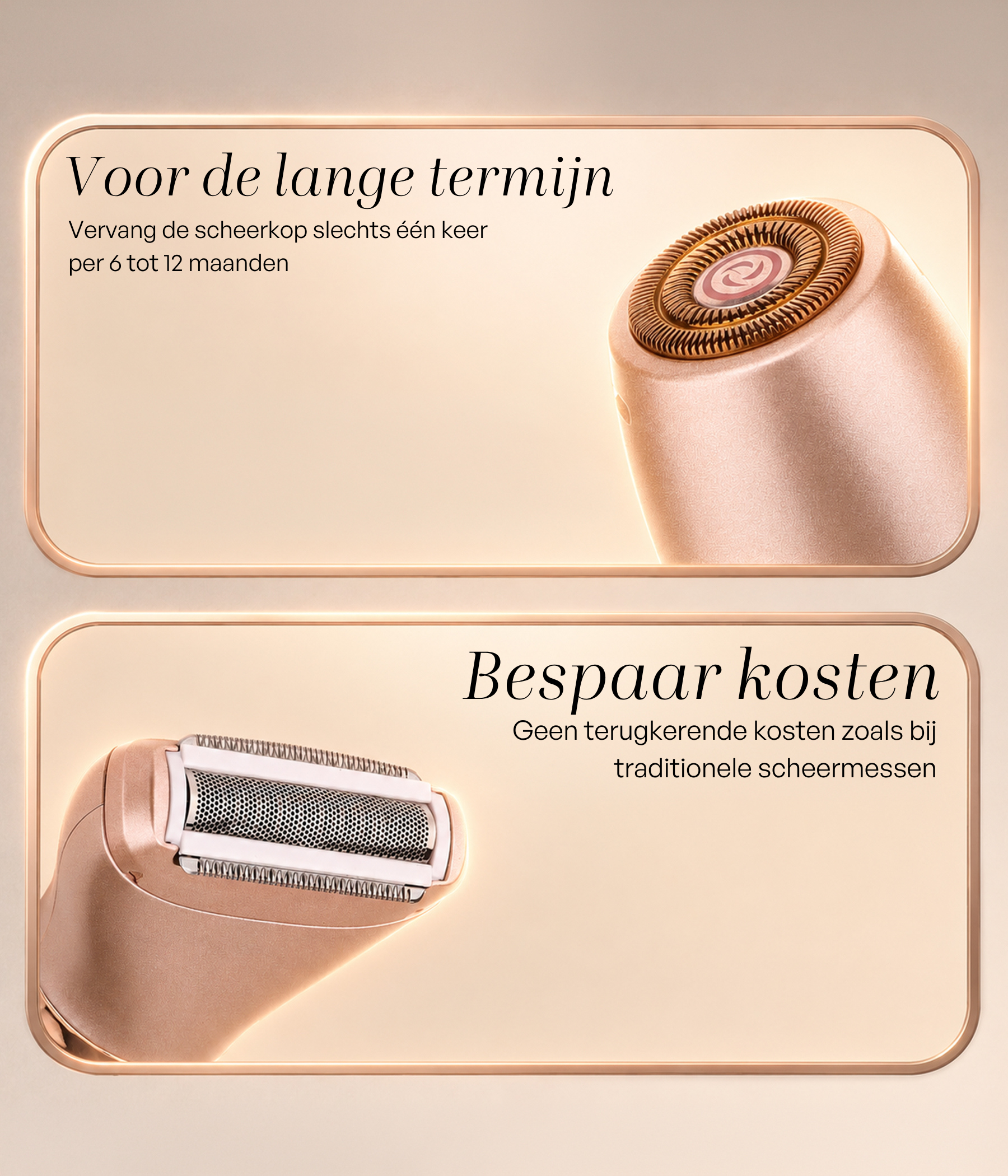 SANSBEAUTÉ® 2 IN 1 DAMENRASIERER