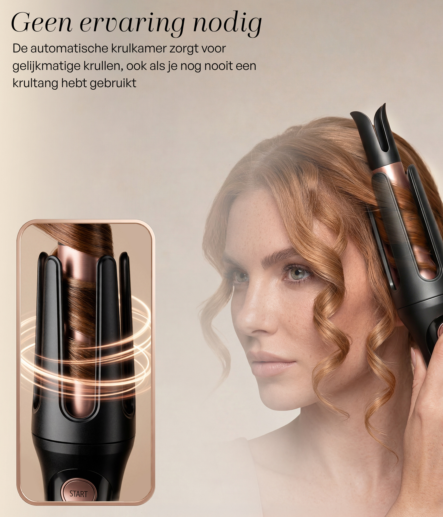 SANSBEAUTÉ® AUTOMATISCHE KRULTANG