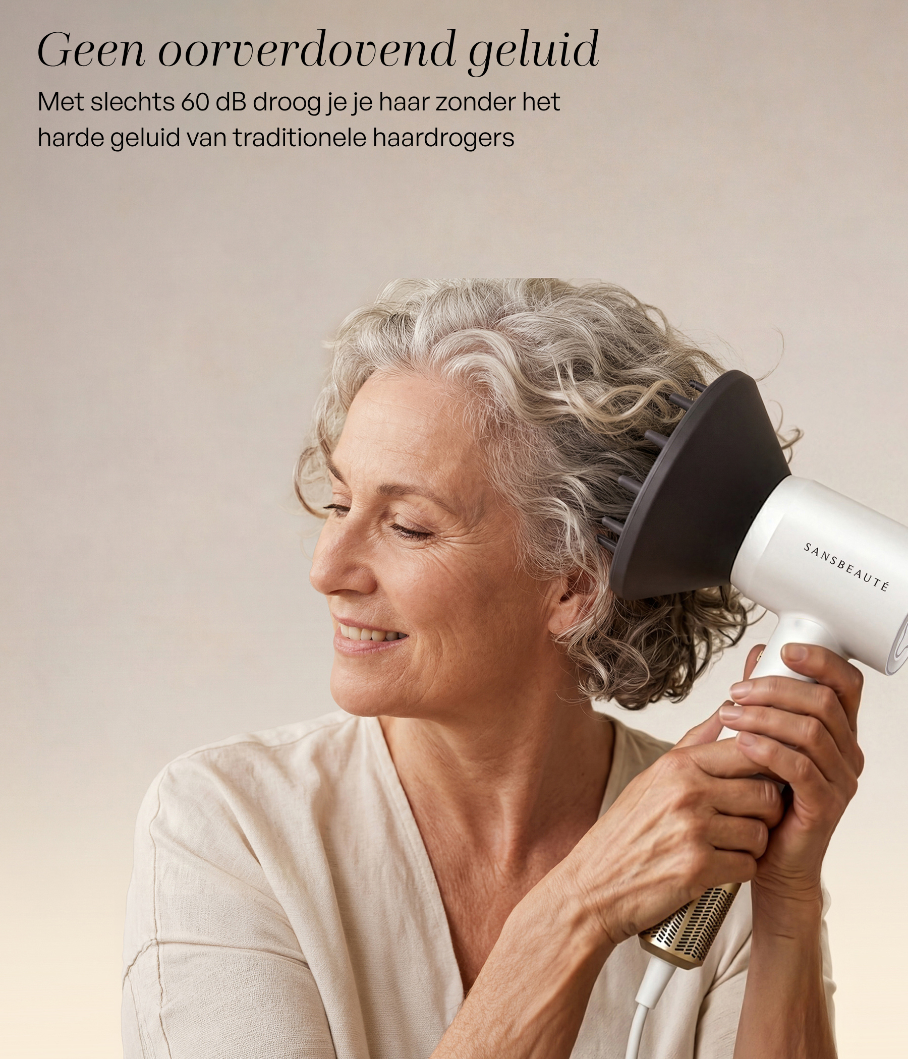 SANSBEAUTÉ® HAARTROCKNER MIT DIFFUSOR