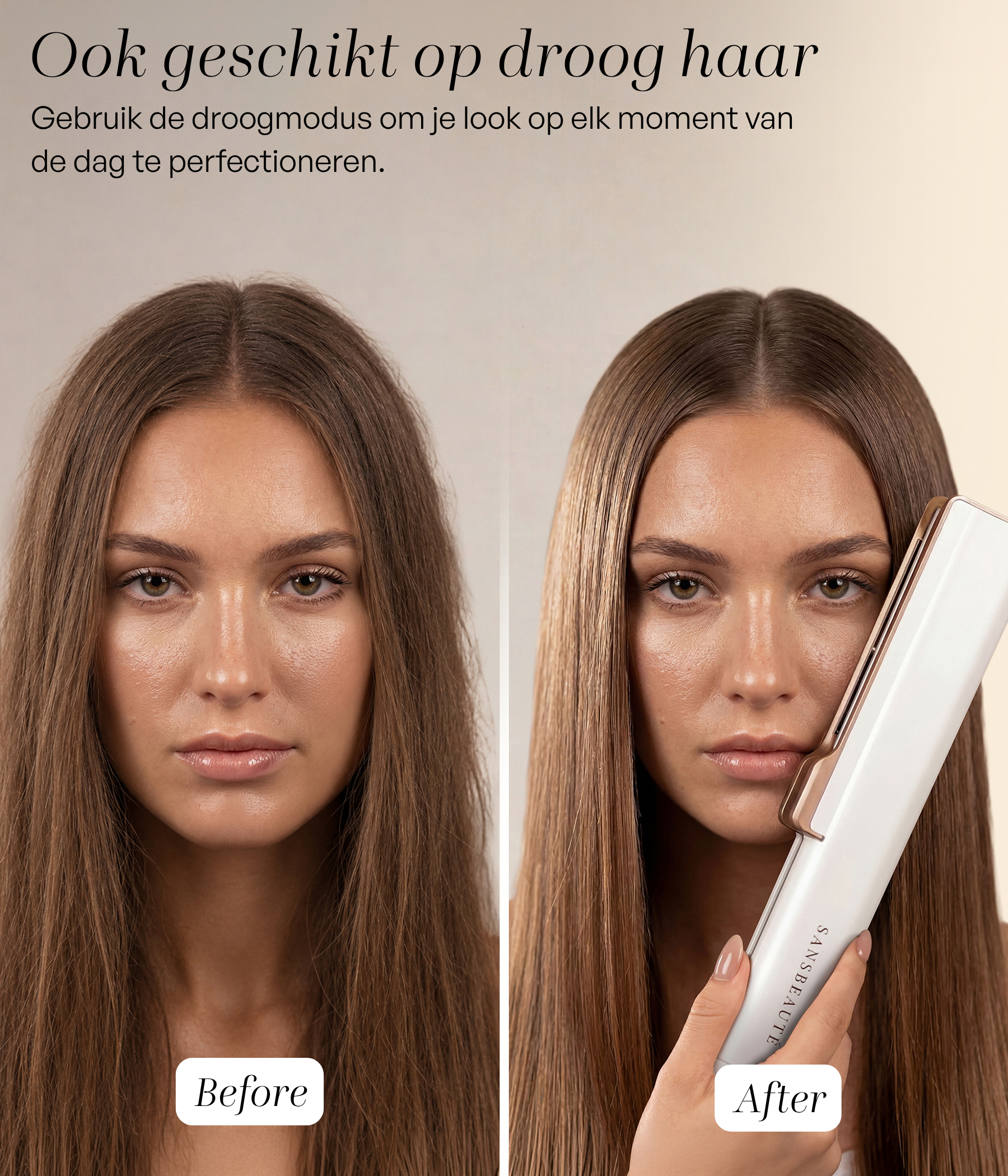 SANSBEAUTÉ® SANSTRAIGHT NASS-TROCKEN-GLÄTTEISEN
