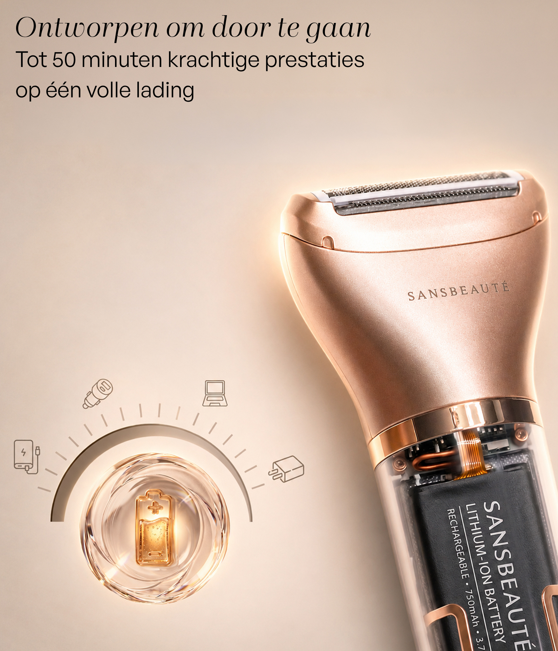 SANSBEAUTÉ® 2 IN 1 DAMENRASIERER