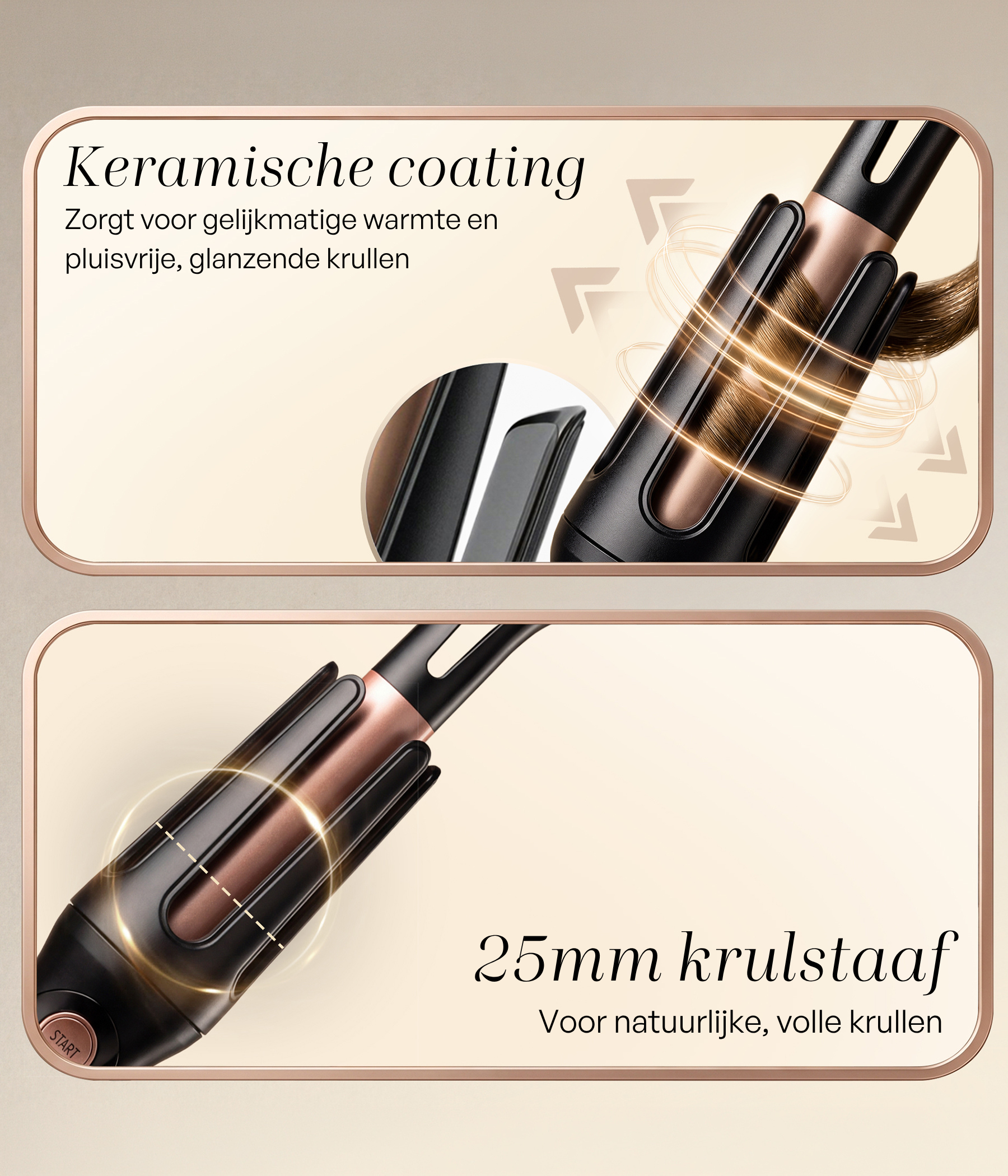 SANSBEAUTÉ® AUTOMATISCHE KRULTANG