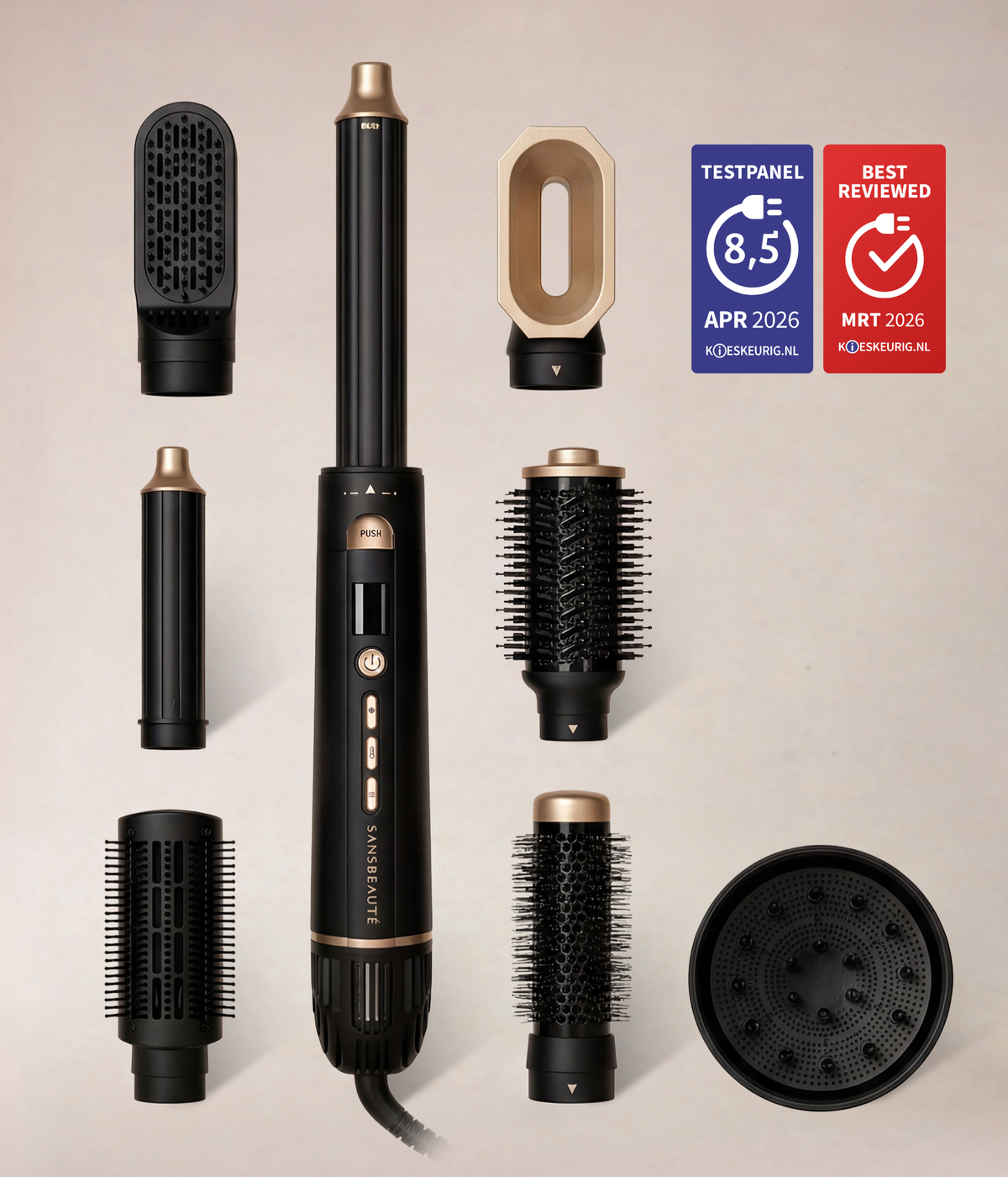 SANSBEAUTÉ® 8-IN-1 AIRSTYLER